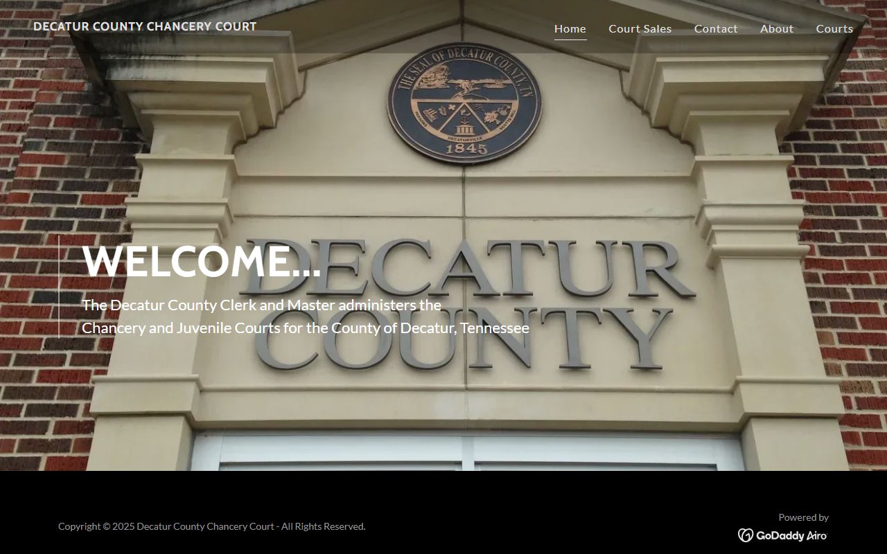 Claiborne County chancery court website for divorce decree research