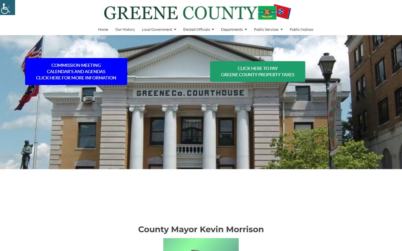 Greene County government portal for divorce decree records