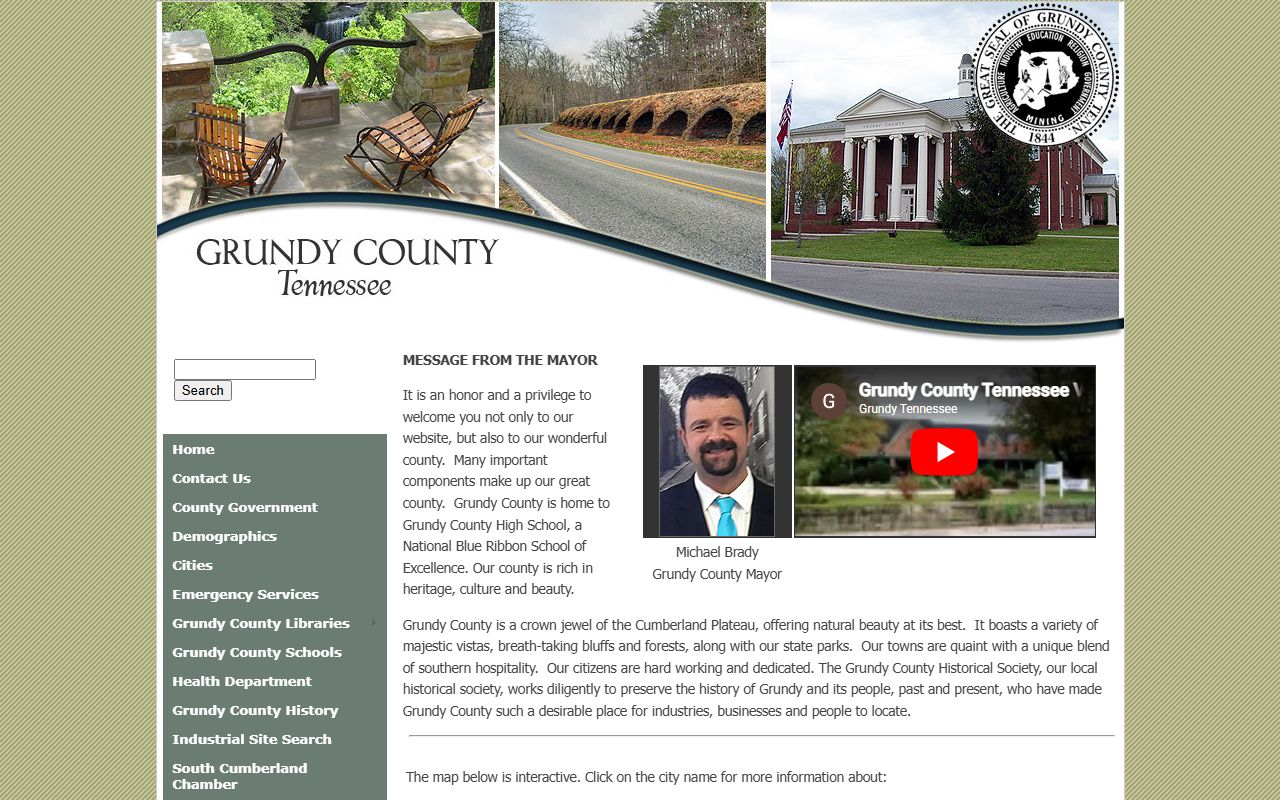 Grundy County government portal for divorce decree records