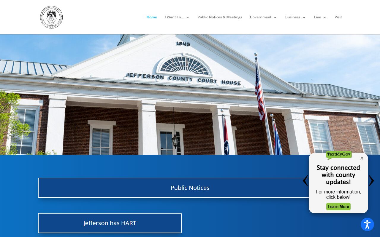 Jefferson County government portal for divorce decree records