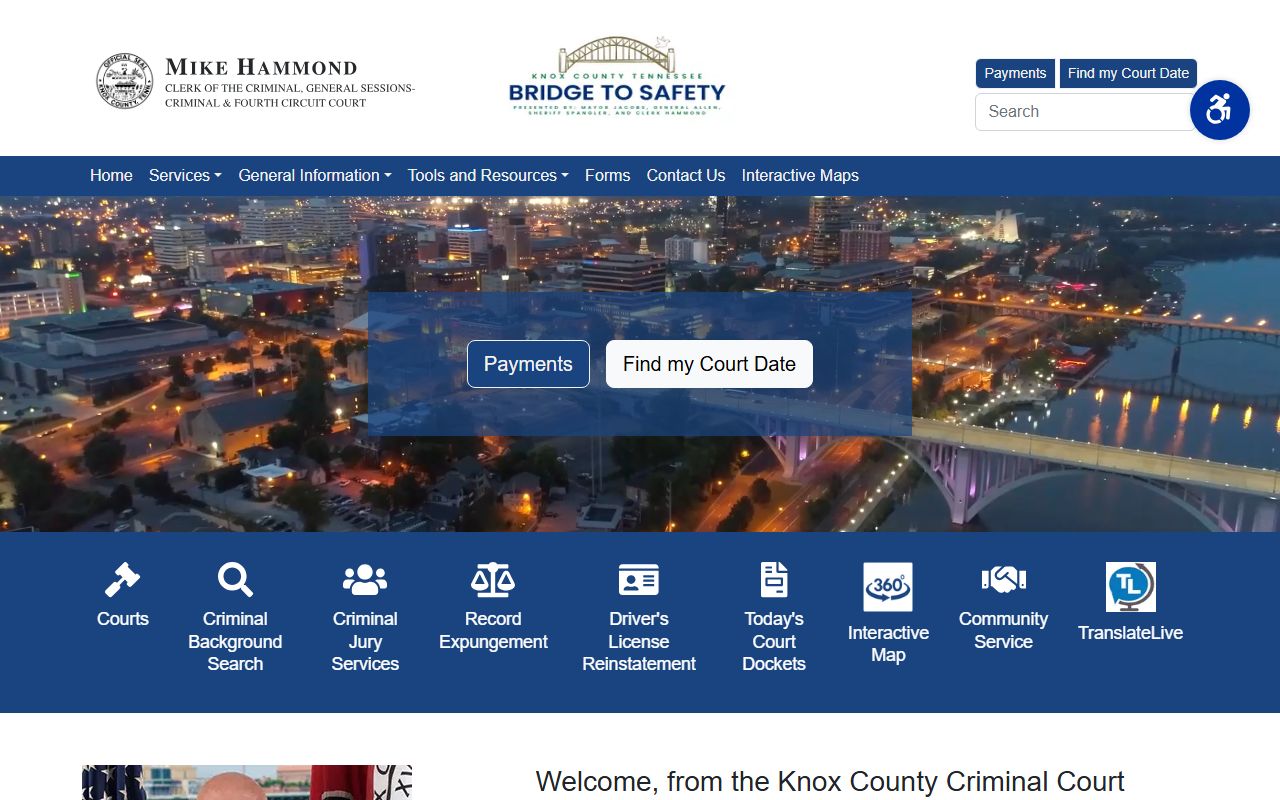 Knox County Divorce Decree criminal court online records portal