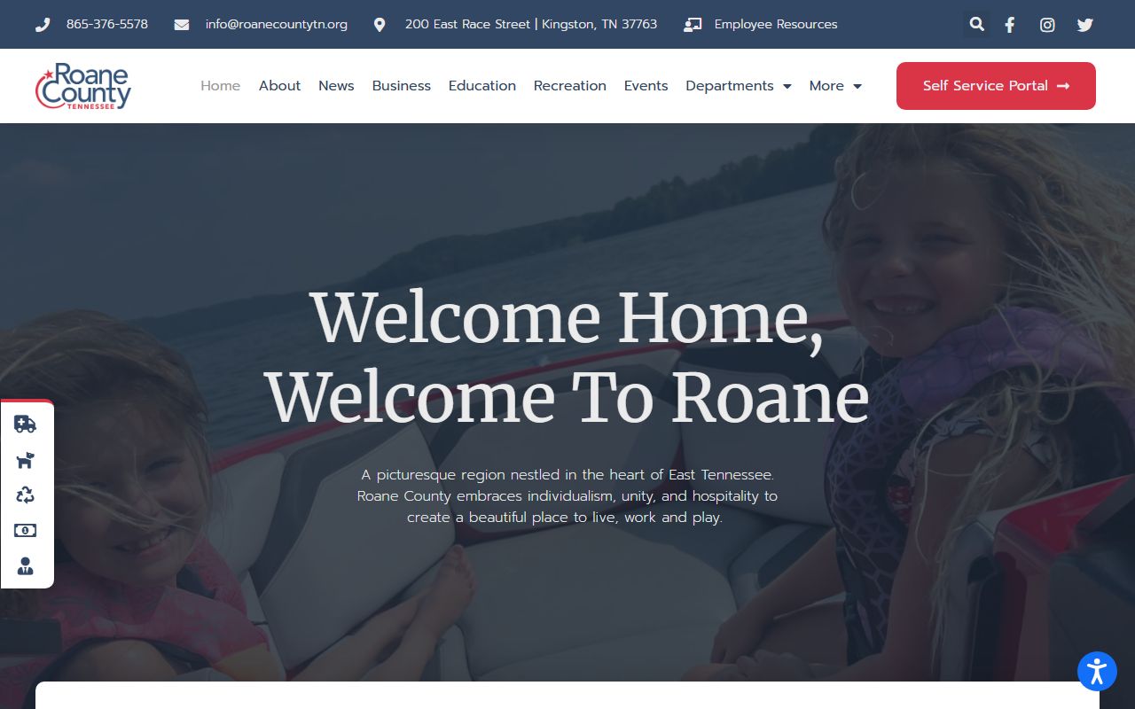 Roane County Divorce Decree county portal image