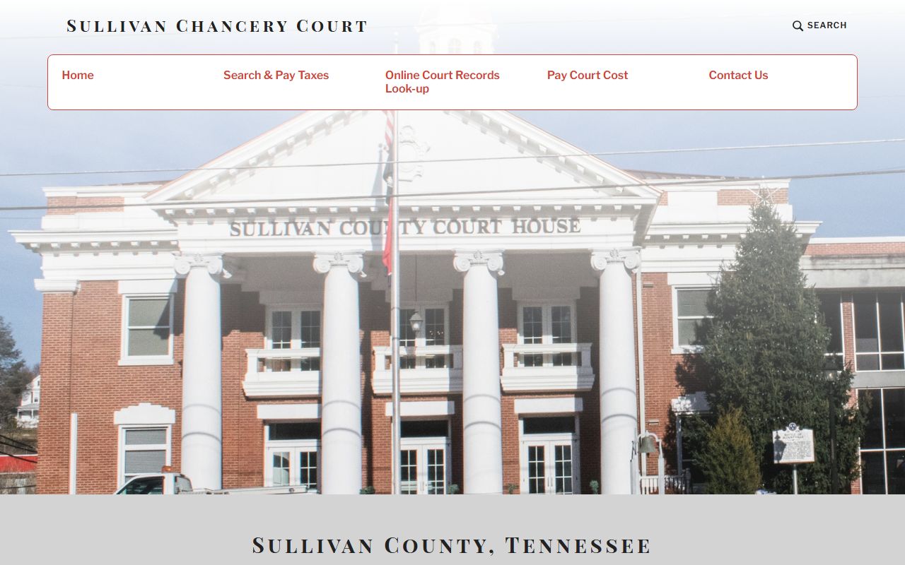 Sullivan County Chancery Court for divorce decree records