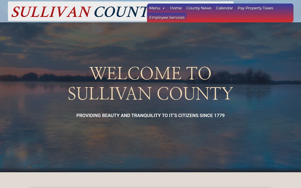 Sullivan County government portal for divorce decree research