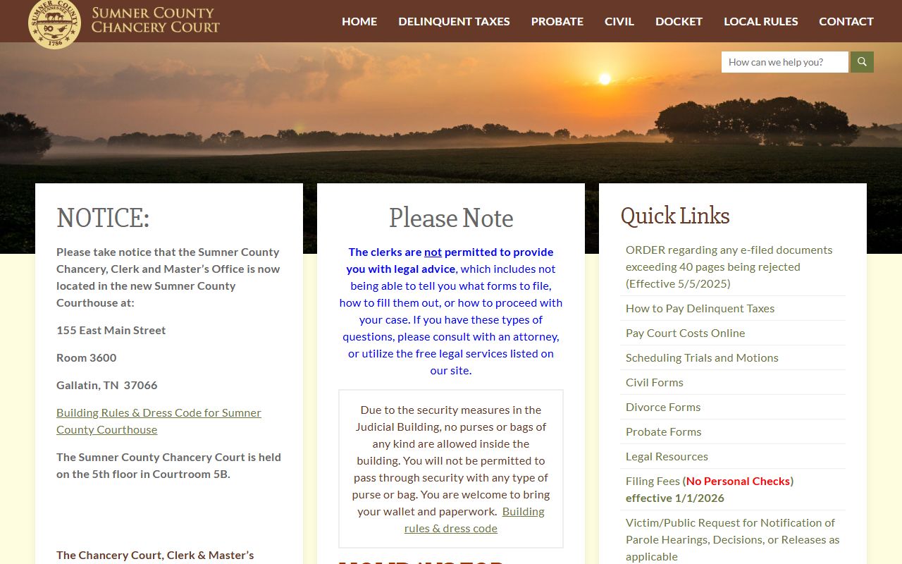 Hendersonville Divorce Decree Sumner County chancery image